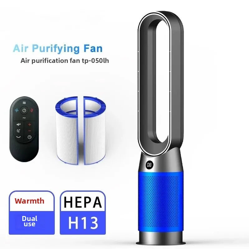 42 Inch Cooling And Heating Fan Adjustable Thermostat Control Energy Saving eco Mode Low Noise Bedroom Fan Remote Control