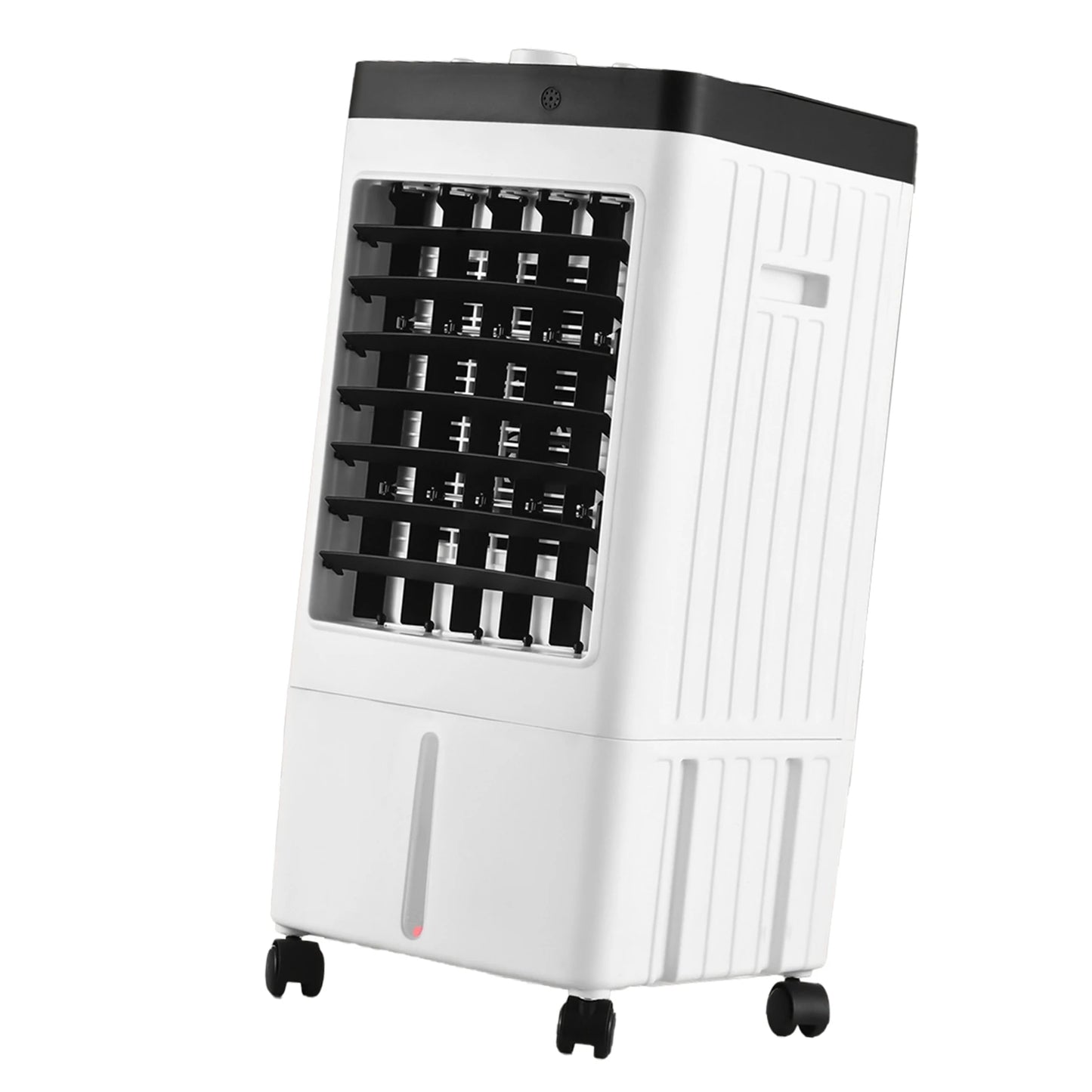 Evaporative Air Cooler 100° Oscillation Swamp Cooler with Remote Control / 2 Ice Boxes / 2.11 Gal Water Tank 1-7H Timer 3 Wind