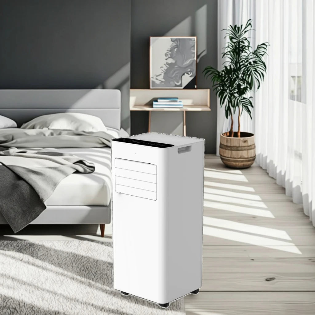 7000BTU Portable Mobile Air Conditioner New Floor Standing Unit for Household Use AC Source R290 Refrigerant for Home Use