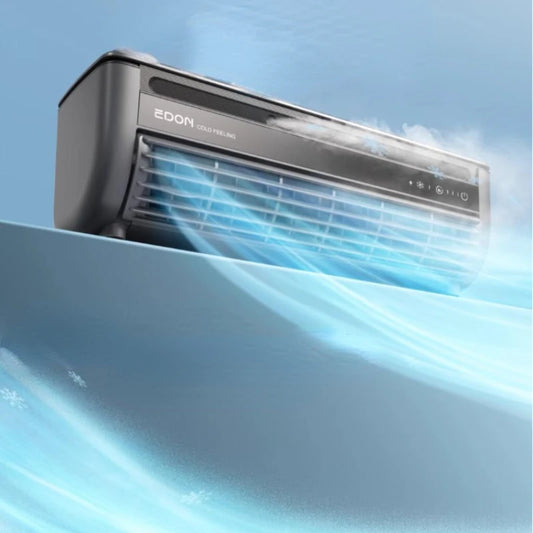 Aire acondicionado de cocina, ventilador de refrigeración montado en la pared, carga de viento fuerte, Control remoto para el hogar, nuevo