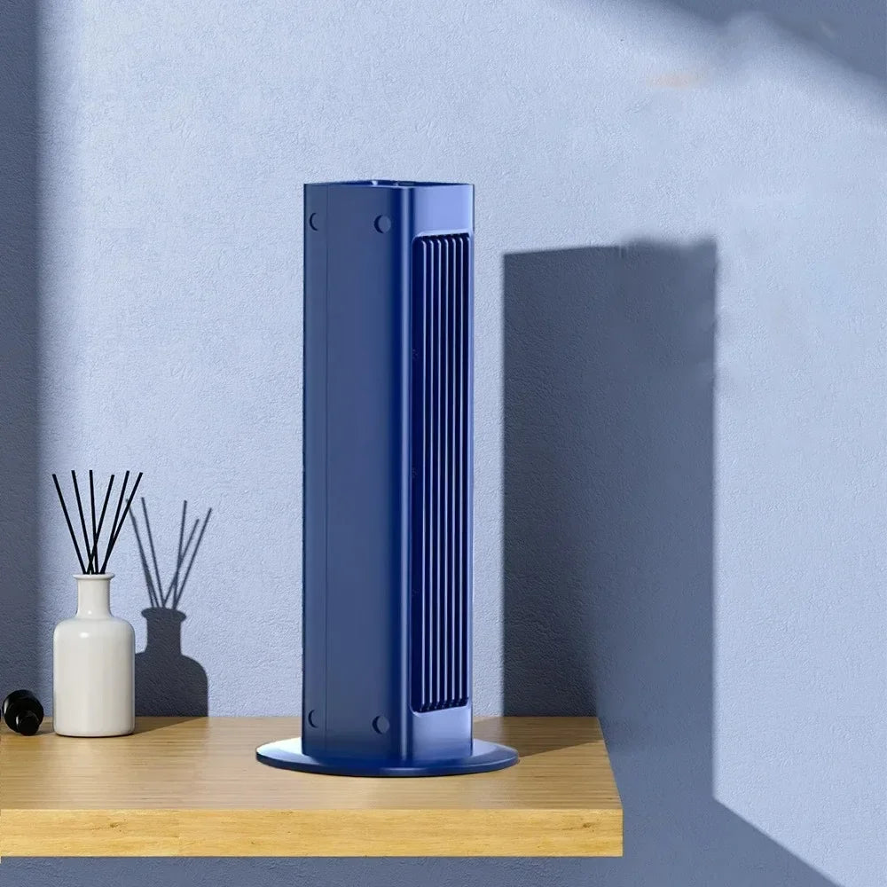New remote control Wall-mounted Leafless Fan Portable USB Charging Office Air Conditioning Fan Desktop Large Wind Cooling Tower