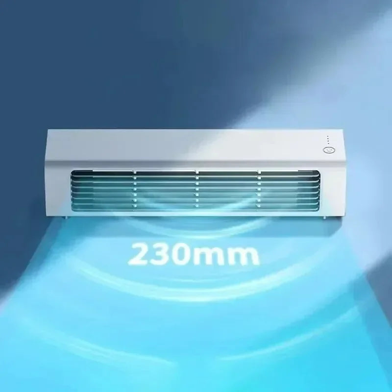 New remote control Wall-mounted Leafless Fan Portable USB Charging Office Air Conditioning Fan Desktop Large Wind Cooling Tower