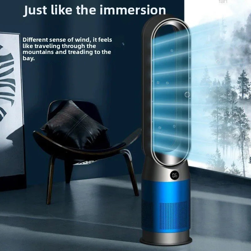 42 Inch Cooling And Heating Fan Adjustable Thermostat Control Energy Saving eco Mode Low Noise Bedroom Fan Remote Control
