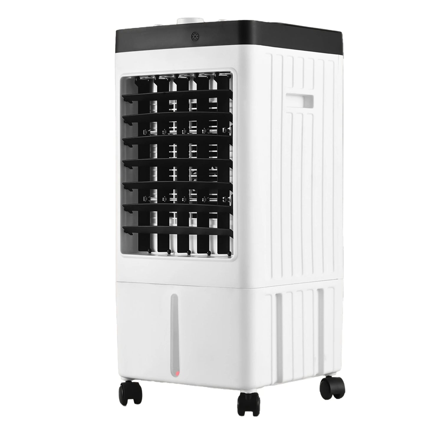 Evaporative Air Cooler 100° Oscillation Swamp Cooler with Remote Control / 2 Ice Boxes / 2.11 Gal Water Tank 1-7H Timer 3 Wind